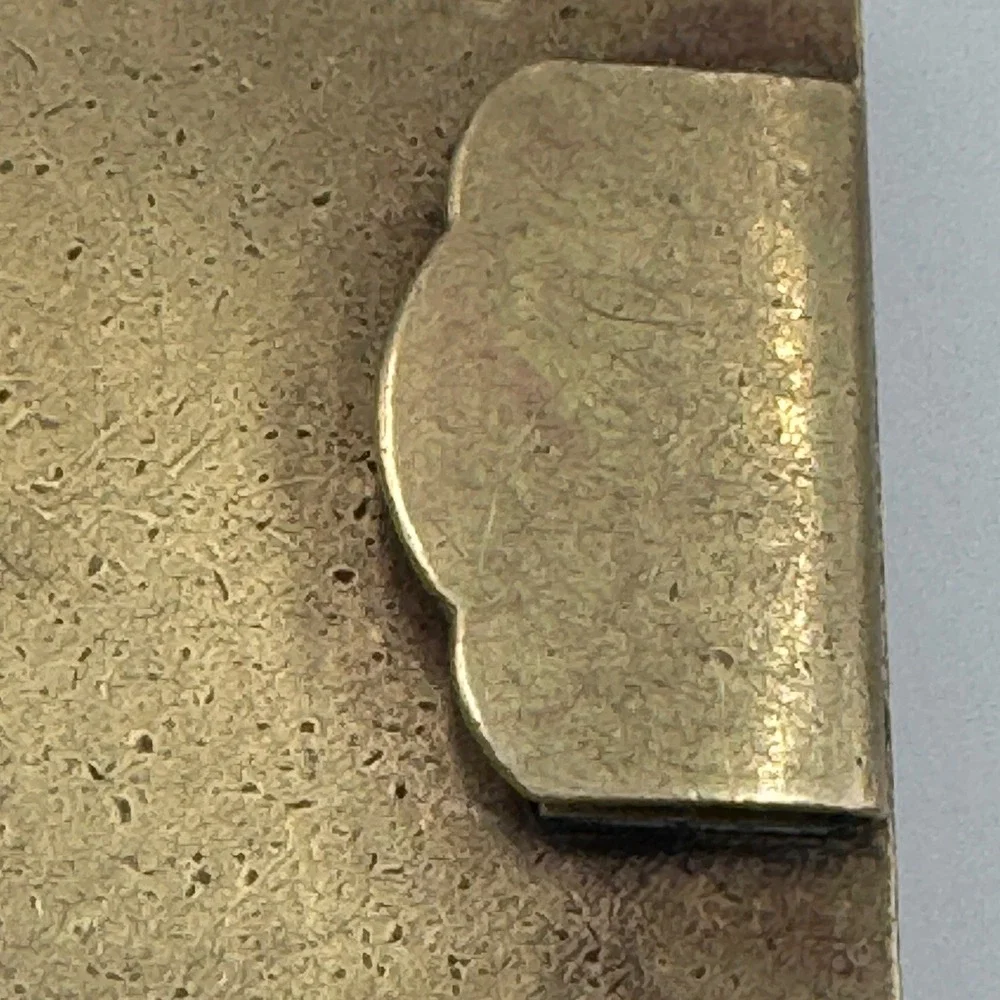 Vintage Wells Fargo and Company Oregon Steam Locomotive Train‎ Belt Buckle Brass
